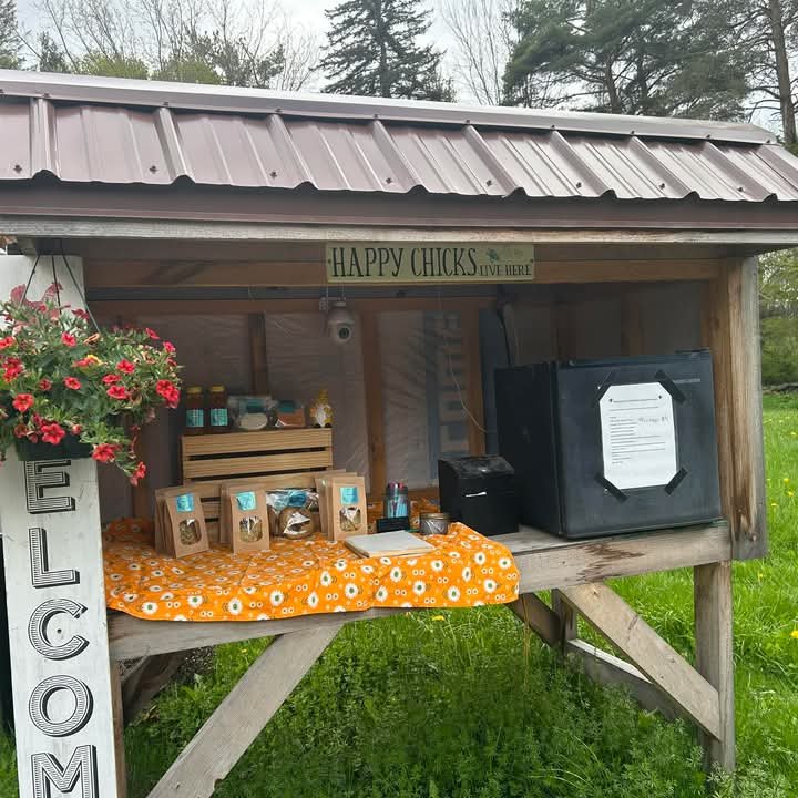 Half Broke Hens and Hives – farm stand in the Catskills, NY